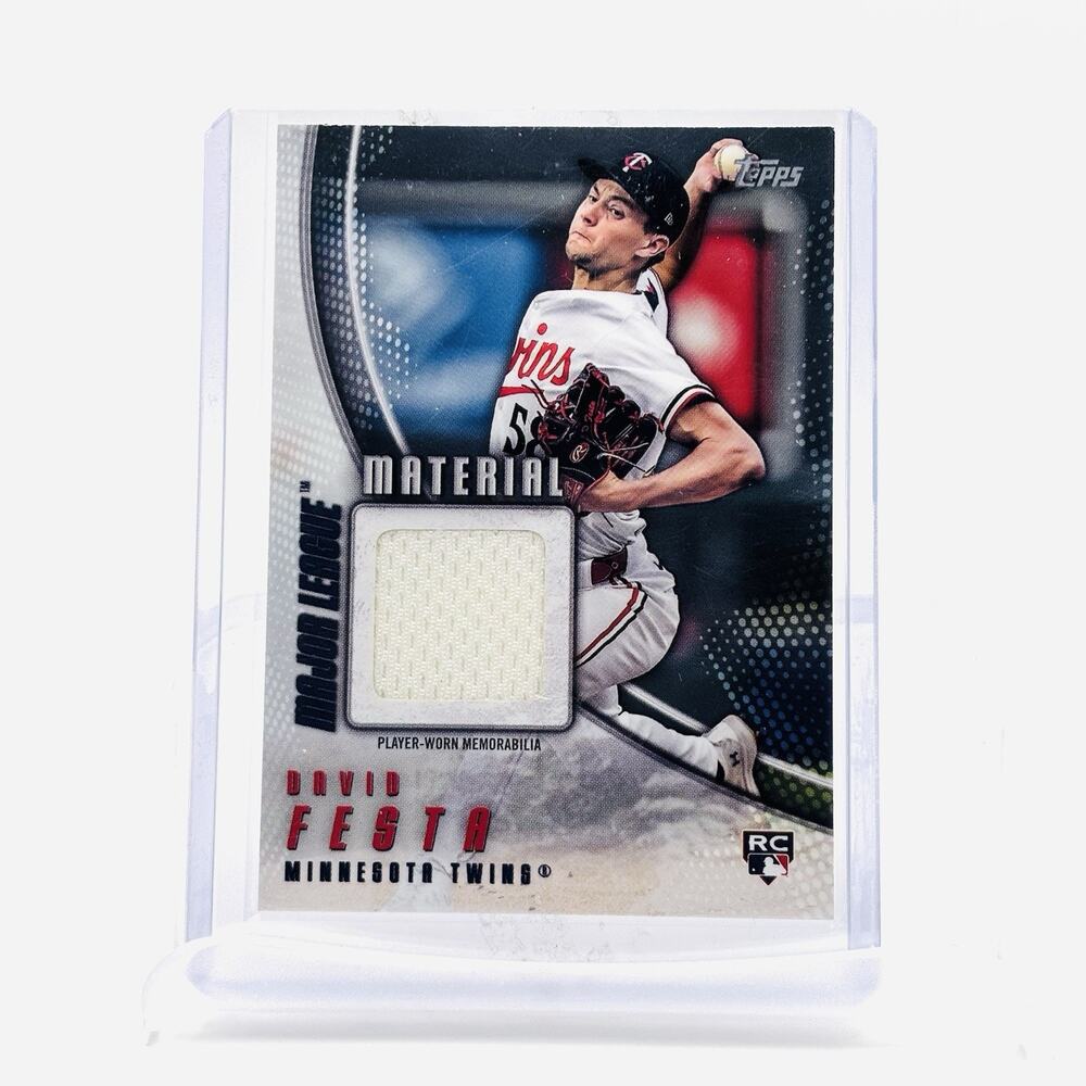 2025 David Festa Topps Series 2 Major League Material Relic RC Patch Twins